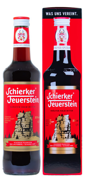 Schierker Feuerstein Kräuter-Halb-Bitter - 0,7L 35% vol