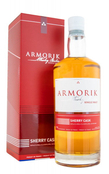 Armorik Sherry Cask Single Malt Whisky - 0,7L 46% vol