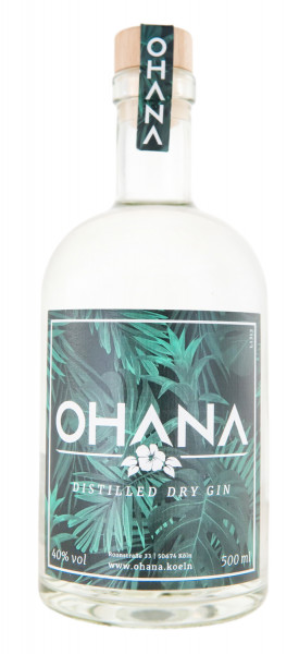 Ohana Distilled Dry Gin - 0,5L 40% vol