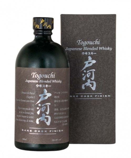 Togouchi Sake Cask Finish Japanese Blended Whisky - 0,7L 40% vol
