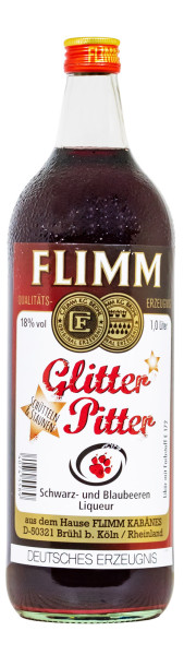 Flimm Glitter Pitter - 1 Liter 18% vol