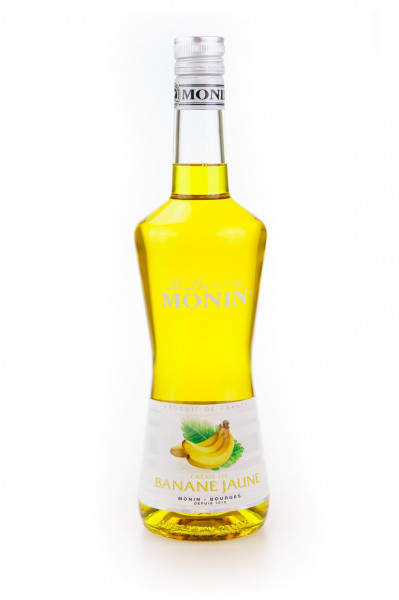 Monin Liqueur Crème de Banane Jaune - 0,7L 20% vol