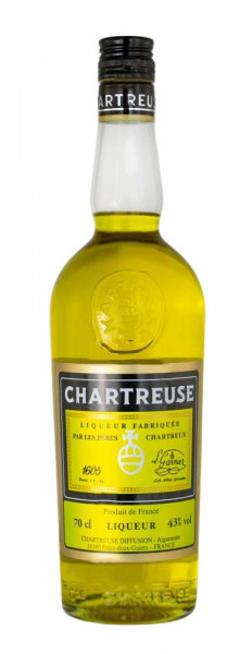 Chartreuse gelb Kräuterlikör - 0,7L 43% vol