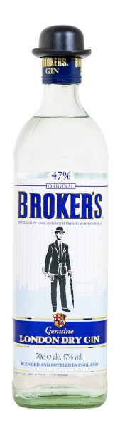 Brokers 47 London Dry Gin - 0,7L 47% vol