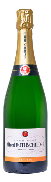 Alfred Rothschild & Cie Champagner demi sec - 0,75L 12,5% vol