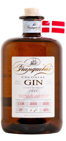 Tranquebar Colonial Dry Gin - 0,7L 45% vol