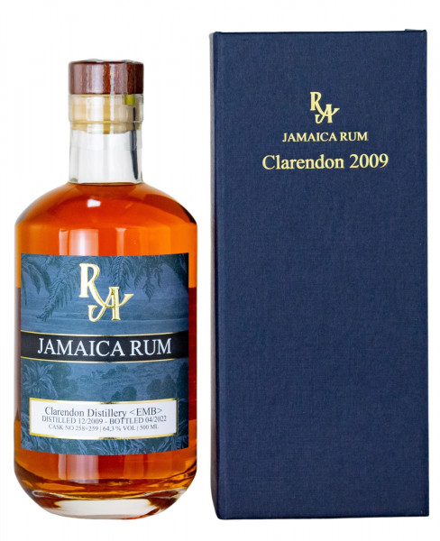 Rum Artesanal Jamaica Clarendon 2009 - 0,5L 64,3% vol