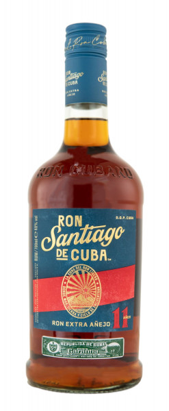 Santiago de Cuba Anejo 11 Jahre Rum - 0,7L 40% vol