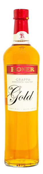 Roner Grappa La Gold Invecciata - 0,7L 40% vol