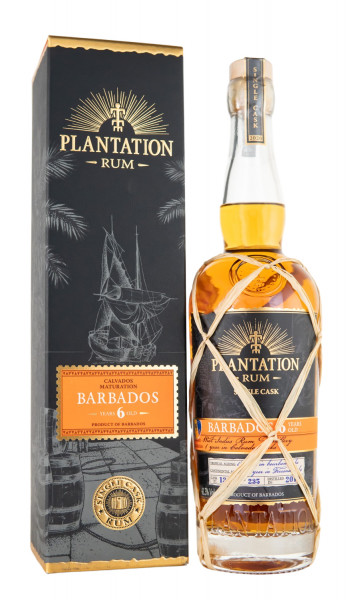 Plantation Barbados 6 Jahre Calvados Finish Rum - 0,7L 41,3% vol