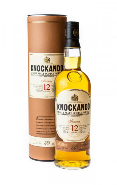 Knockando 12 Jahre Speyside Single Malt Scotch Whisky - 0,7L 43% vol