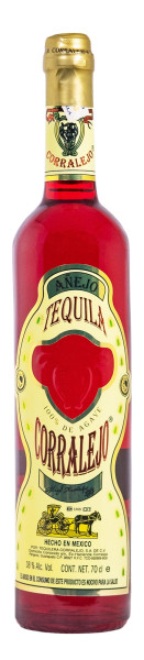 Corralejo Anejo Tequila - 0,7L 38% vol