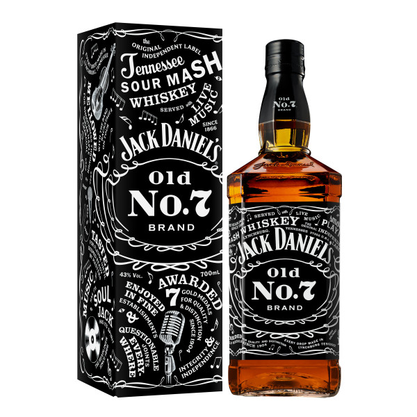 Jack Daniels Old No. 7 Limited Edition 2021 Tennessee Whiskey - 0,7L 43% vol