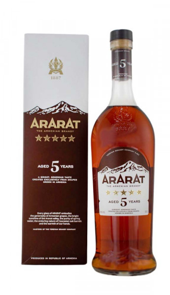 Ararat 5 Jahre Brandy - 0,7L 40% vol