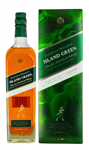 Johnnie Walker Island Green Blended Scotch Whisky - 1 Liter 43% vol