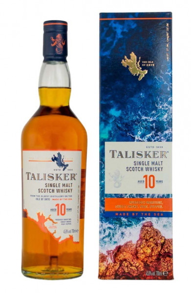 Talisker 10 Jahre Single Malt Scotch Whisky - 0,7L 45,8% vol