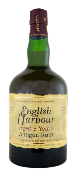 English Harbour 5 Jahre Rum - 0,7L 40% vol