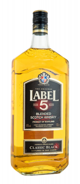Label 5 Blended Scotch Whisky - 1L 40% vol