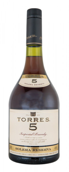 Torres 5 Anos Brandy - 1 Liter 38% vol