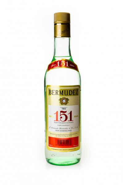 Ron Bermudez 151 Proof Rum - 0,7L 72% vol