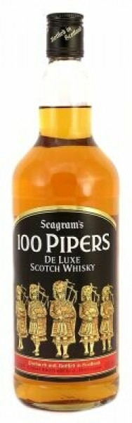 Seagrams 100 Pipers Deluxe Scotch Whisky - 1 Liter 40% vol