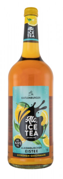 Katlenburger Alc. Ice Tea Zitrone - 1 Liter 4,5% vol