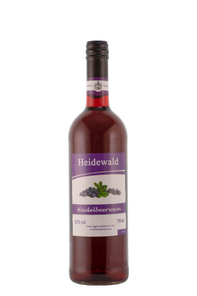 Heidewald Heidelbeerwein - 0,75L 8,5% vol