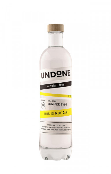 Undone No. 2 Juniper Type NOT Gin - 0,7L
