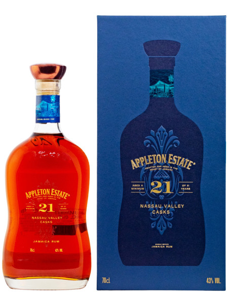 Appleton Estate 21 Jahre Jamaica Rum - 0,7L 43% vol