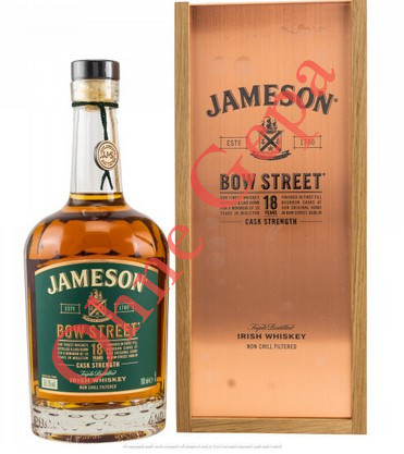Ohne GEPA: Jameson Bow Street 18 Jahre Cask Strength - 0,7L 55,1% vol