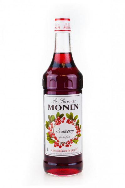 Monin Cranberry Sirup - 1 Liter
