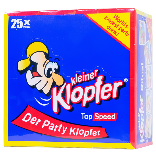 Paket [25 x 0,02L] Kleiner Klopfer Top Speed - 0,5L 15% vol
