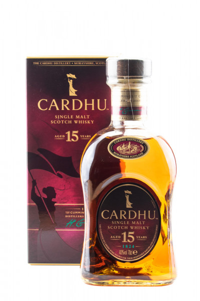 Cardhu 15 Jahre Single Malt Scotch Whisky - 0,7L 40% vol
