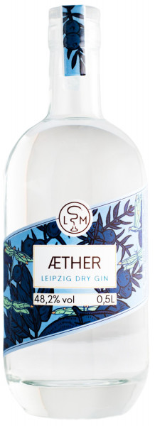 LSM Aether Leipzig Dry Gin - 0,5L 48,2% vol