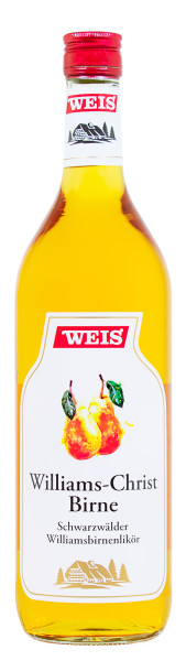 Weis Schwarzwälder Williams-Birne Likör - 1 Liter 20% vol
