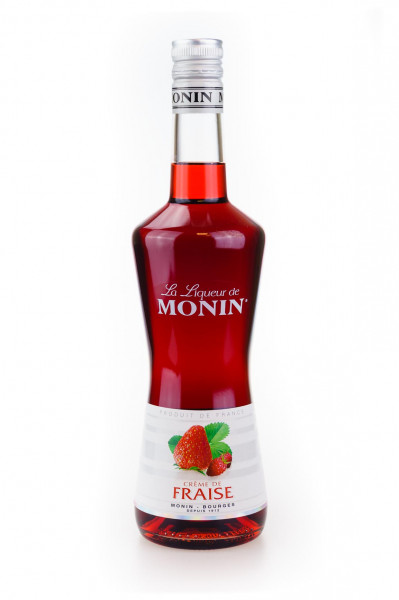 Monin Creme de Fraise Erdbeerlikör - 0,7L 18% vol