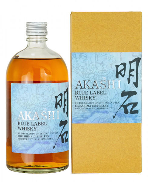 Akashi Blue Japanese Blended Whisky - 0,7L 40% vol