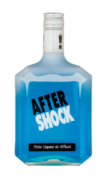 After Shock Blue Likör - 0,7L 40% vol