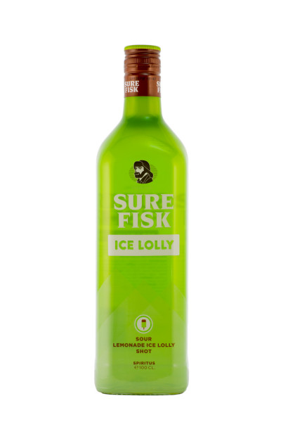 Sure Fisk Sour Lemonade Ice Lolly Shot - 1 Liter 15% vol