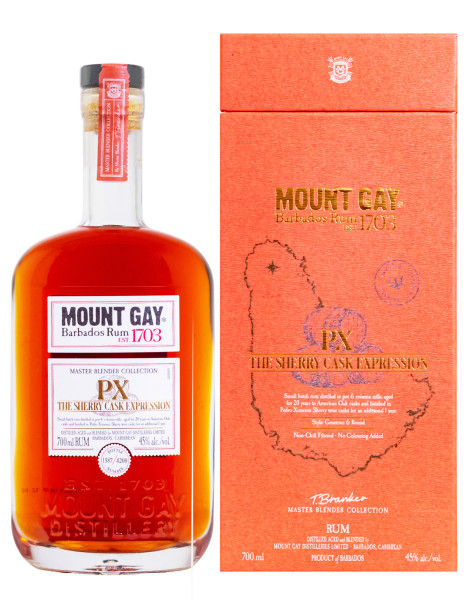 Mount Gay Sherry Cask Rum - 0,7L 45% vol
