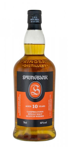 Springbank 10 Jahre Campbeltown Single Malt Scotch Whisky - 0,7L 46% vol