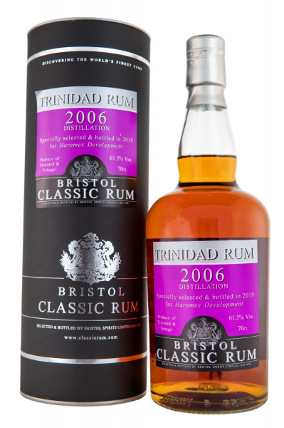Bristol Trinidad & Tobago 2006 2019 Single Cask Rum - 0,7L 61,5% vol