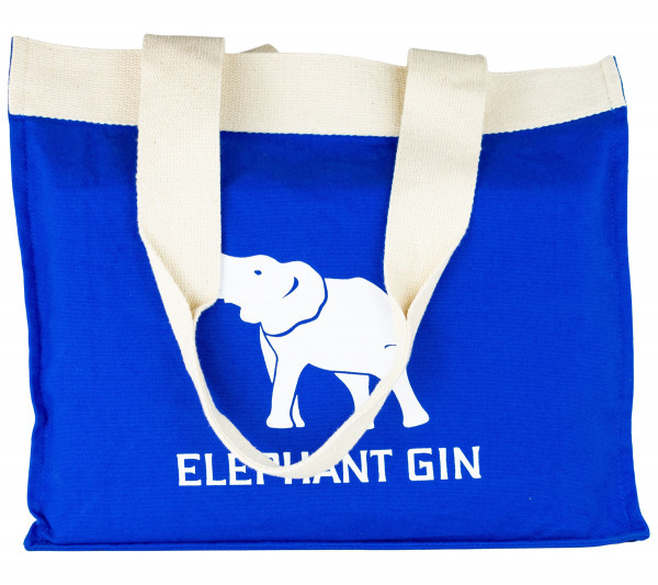 Elephant Gin Tragetasche Blau - 1 Liter