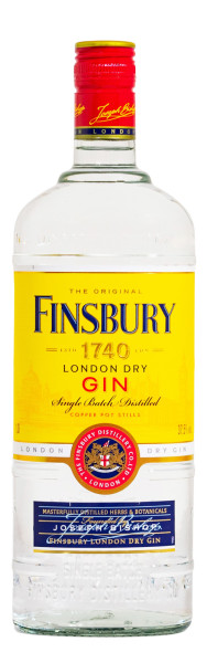 Finsbury London Dry Gin - 1 Liter 37,5% vol