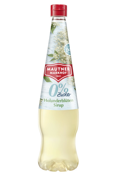 Mautner Holunderblüte Sirup 0% Zucker - 0,7L