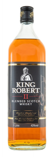 King Robert II Blended Scotch Whisky - 1 Liter 43% vol