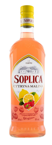 Soplica Cytryna Malina Zitronen-Himbeer - 0,5L 30% vol