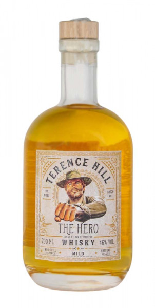 St. Kilian Terence Hill The Hero Mild Single Malt Whisky - 0,7L 46% vol