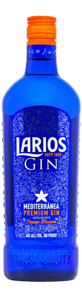 Larios 12 Botanicals Premium Gin Mediterranea - 0,7L 40% vol