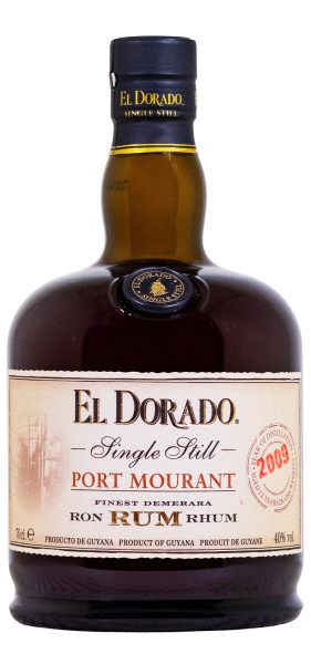 El Dorado Single Still Enmore 2009 - 0,7L 40% vol